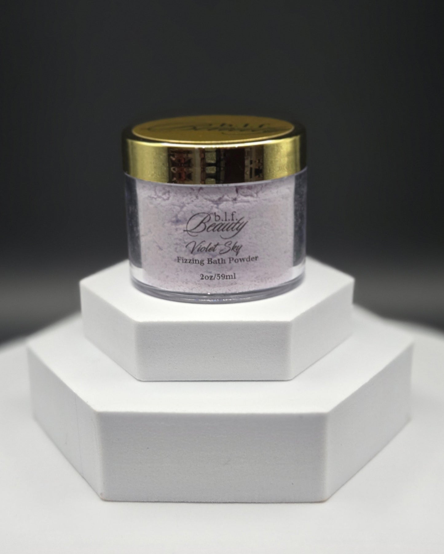 Violet Sky Fizzing Bath Powder