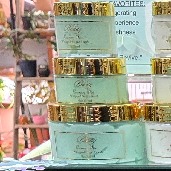 Rosemary Mint Whipped Sugar Scrub