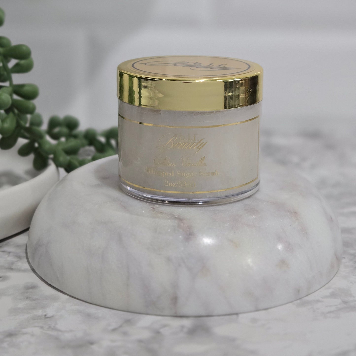 Golden Vanilla Whipped Sugar Scrub