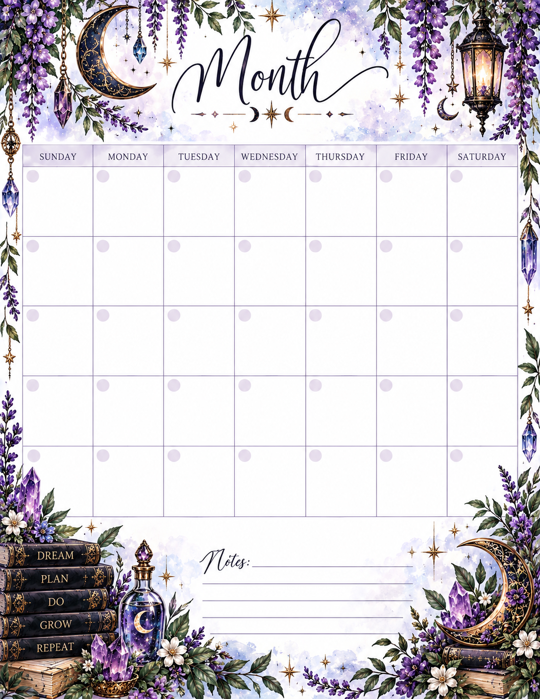 Magical Potions 9 disc Planner/Journal