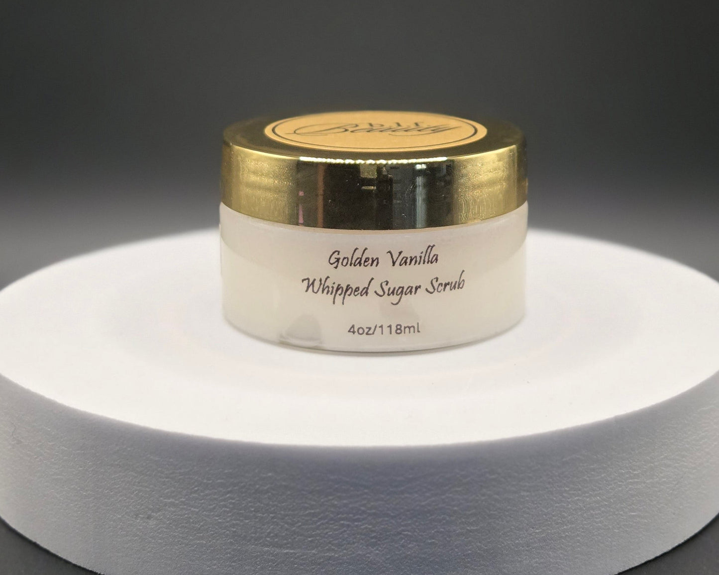 Golden Vanilla Whipped Sugar Scrub
