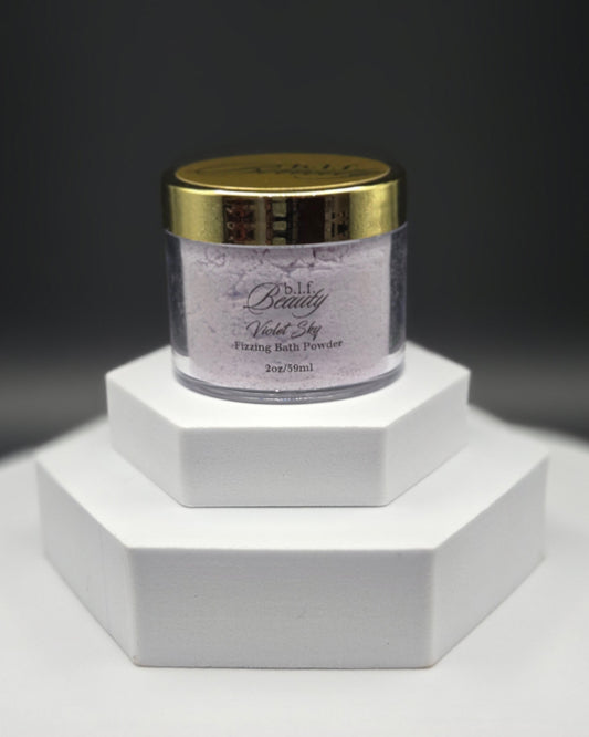 Violet Sky Fizzing Bath Powder