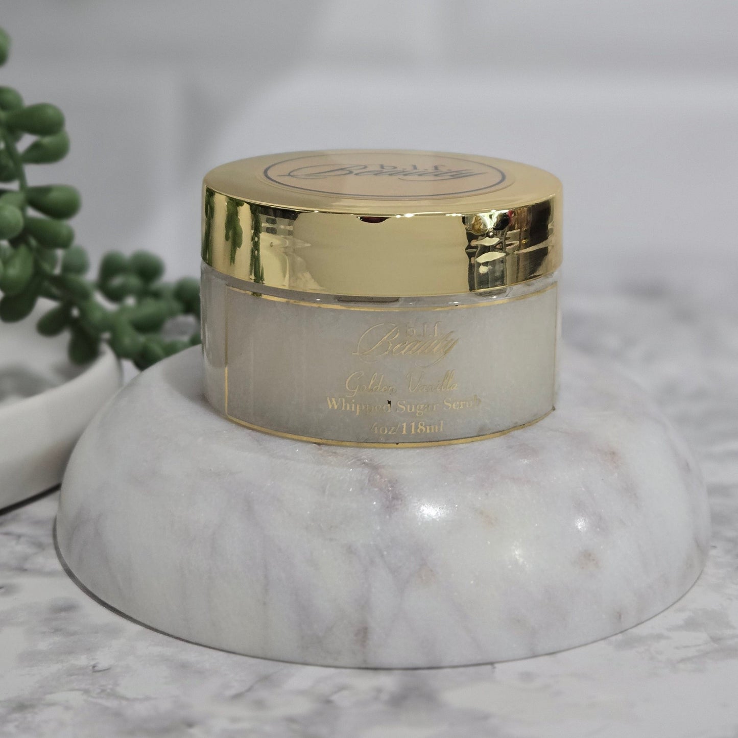 Golden Vanilla Whipped Sugar Scrub