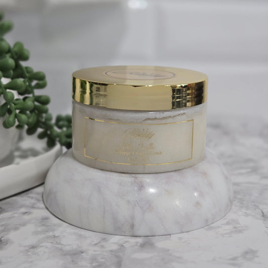 Golden Vanilla Whipped Sugar Scrub