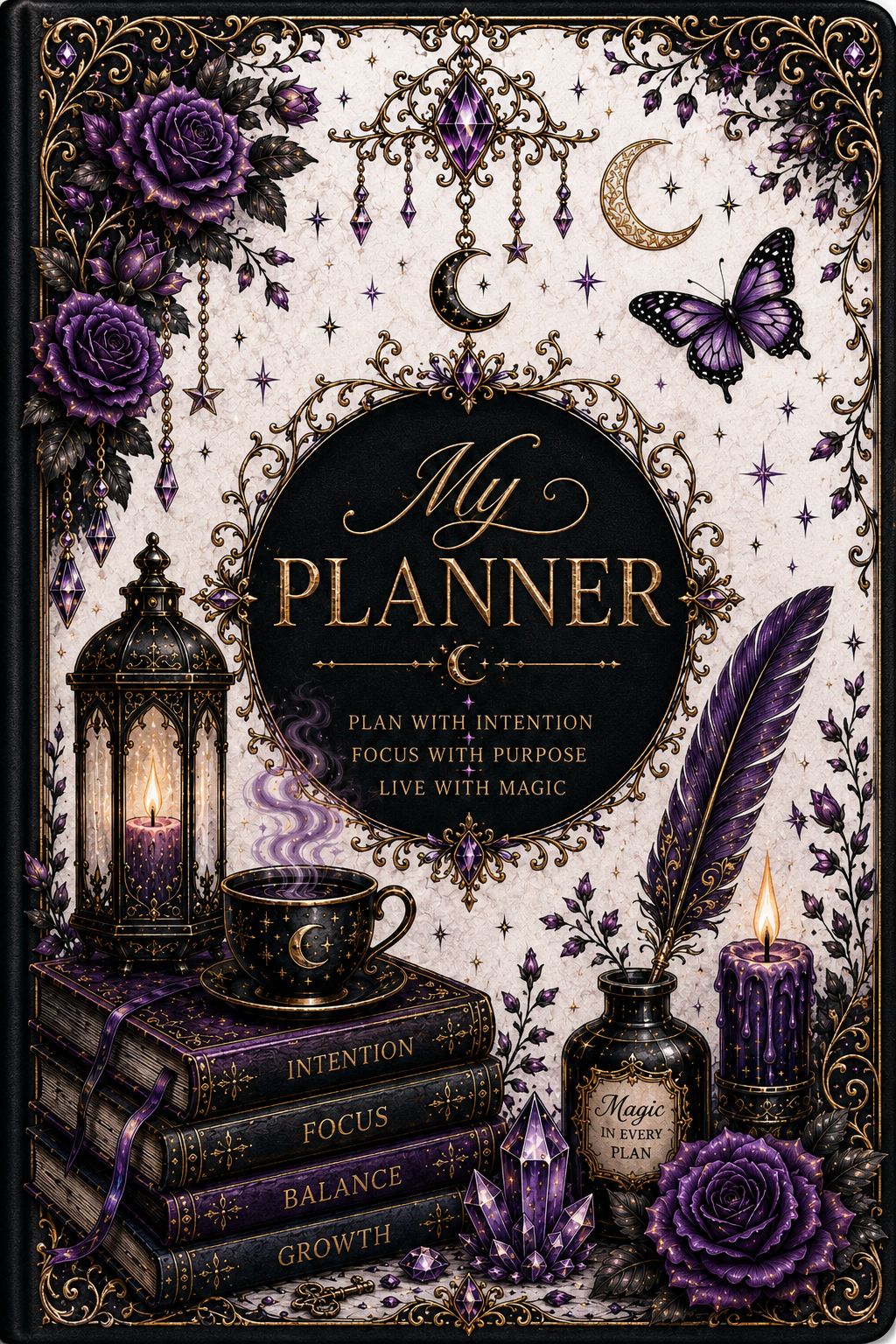 Mystical Intention 9-Disc Planner