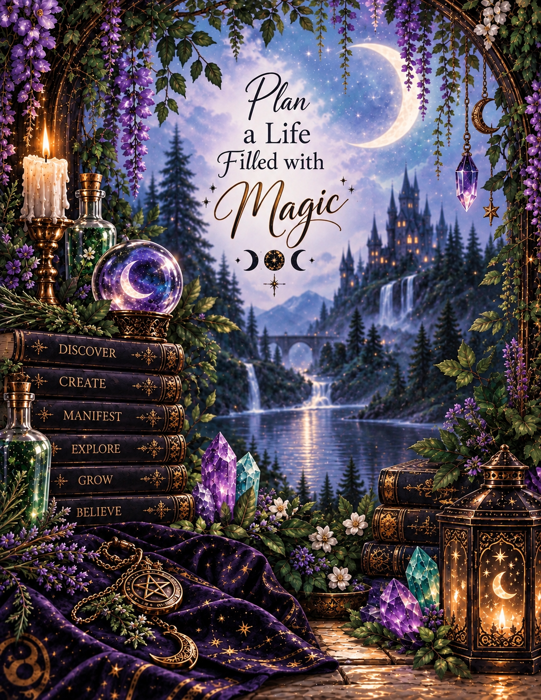 Magical Potions 9 disc Planner/Journal