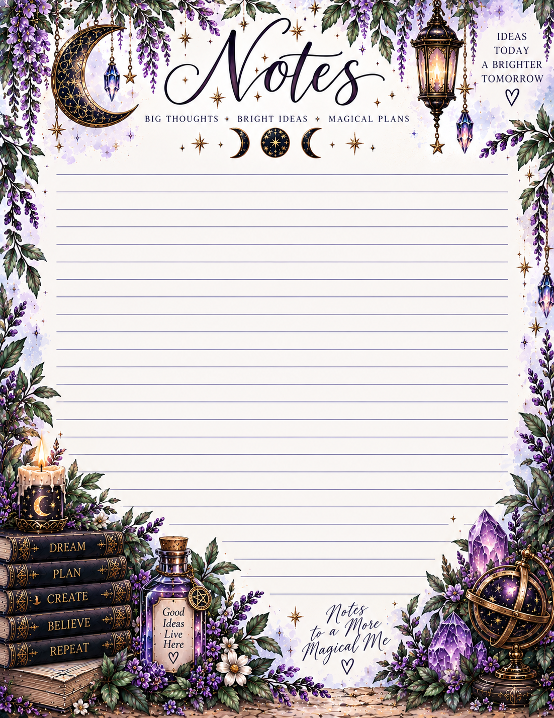 Magical Potions 9 disc Planner/Journal