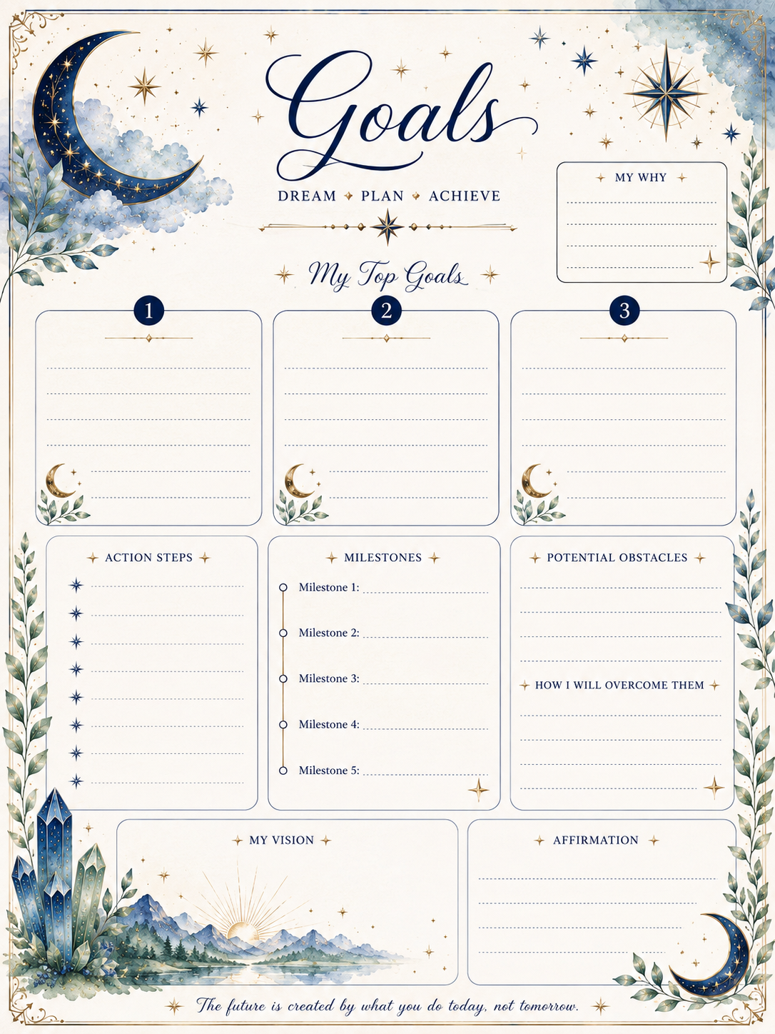 Celestial 9-Disc Planner