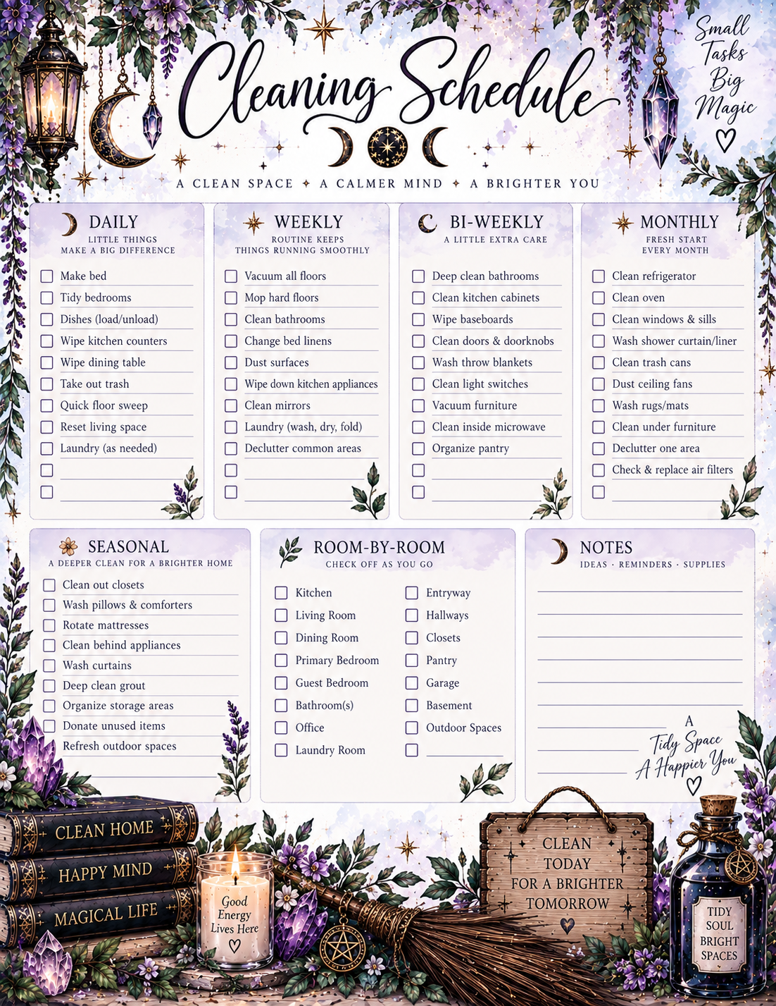 Magical Potions 9 disc Planner/Journal