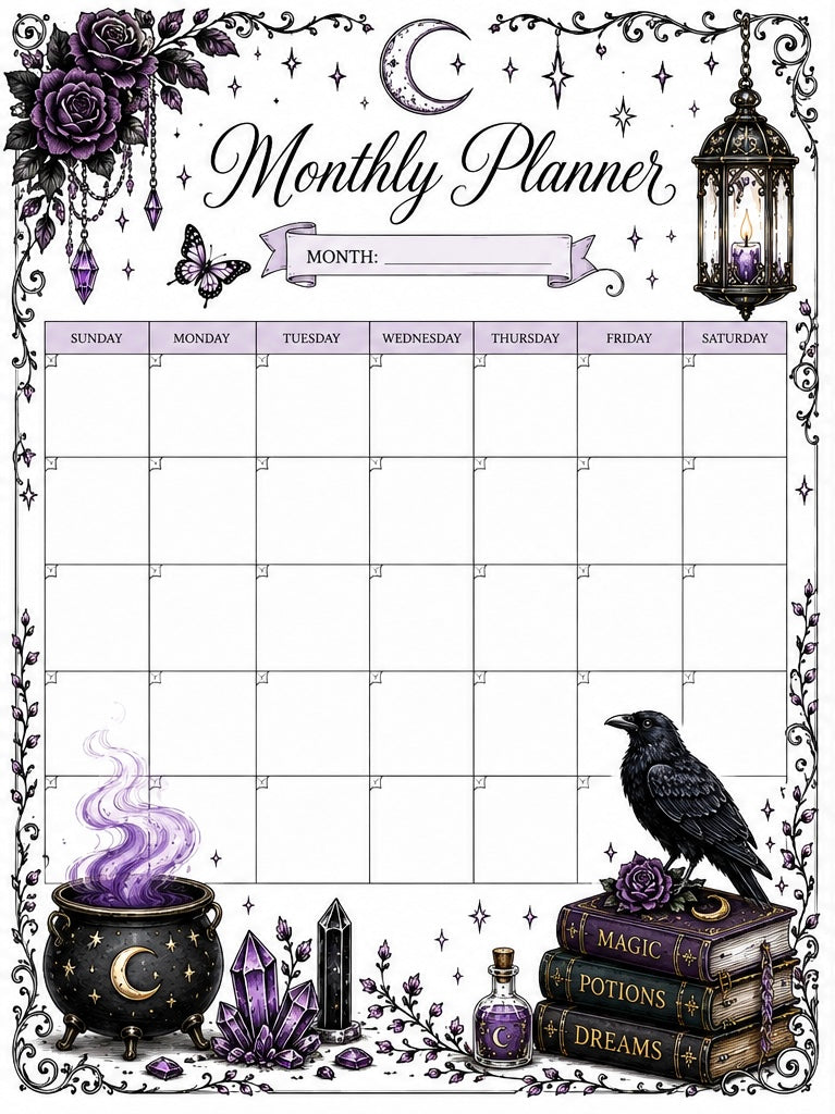 Mystical Intention 9-Disc Planner