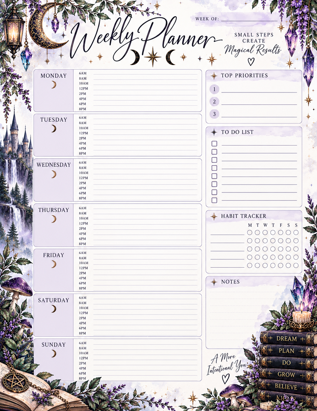 Magical Potions 9 disc Planner/Journal