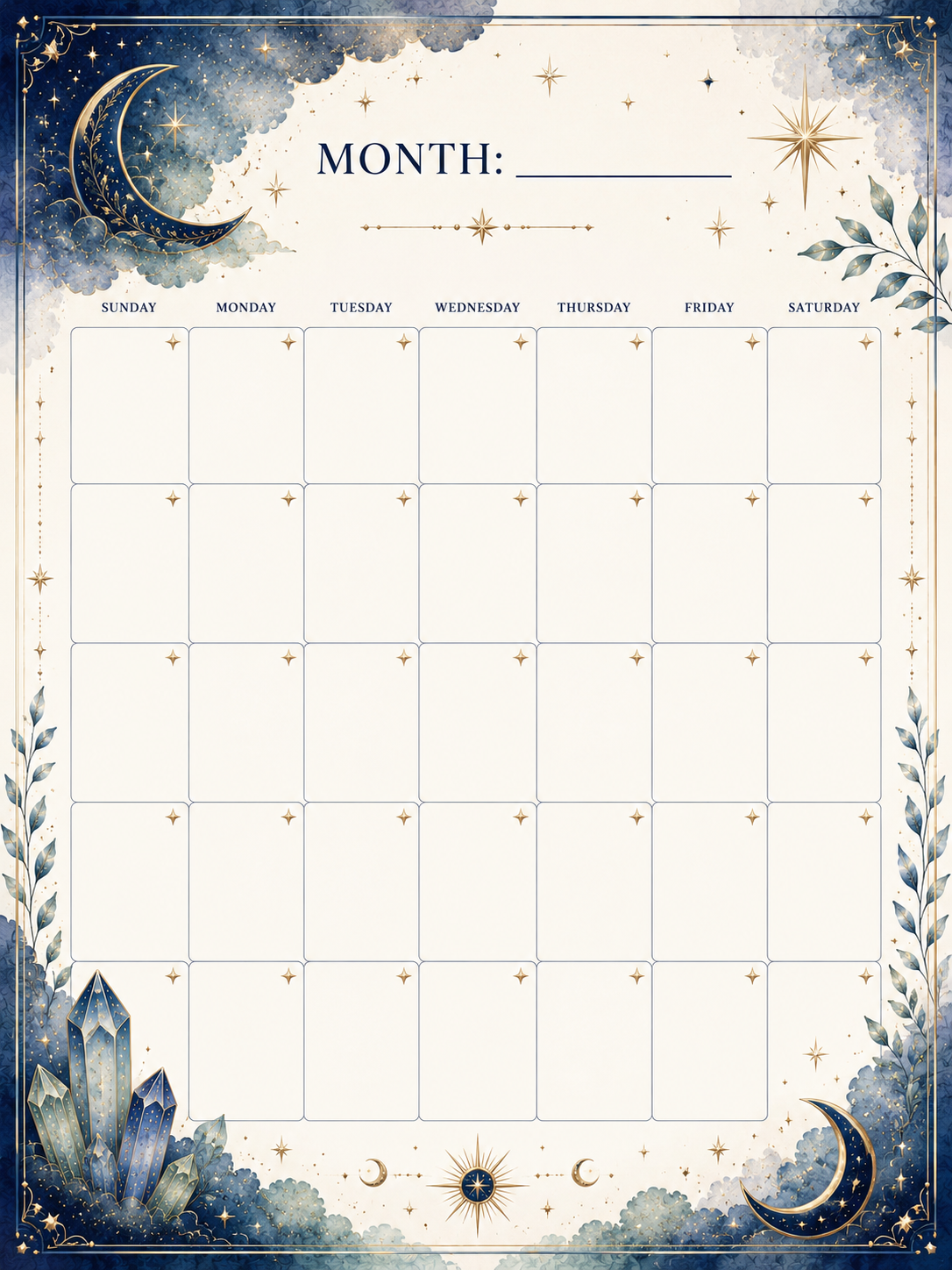 Celestial 9-Disc Planner