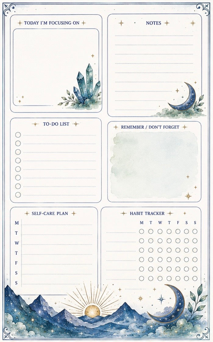Celestial 9-Disc Planner