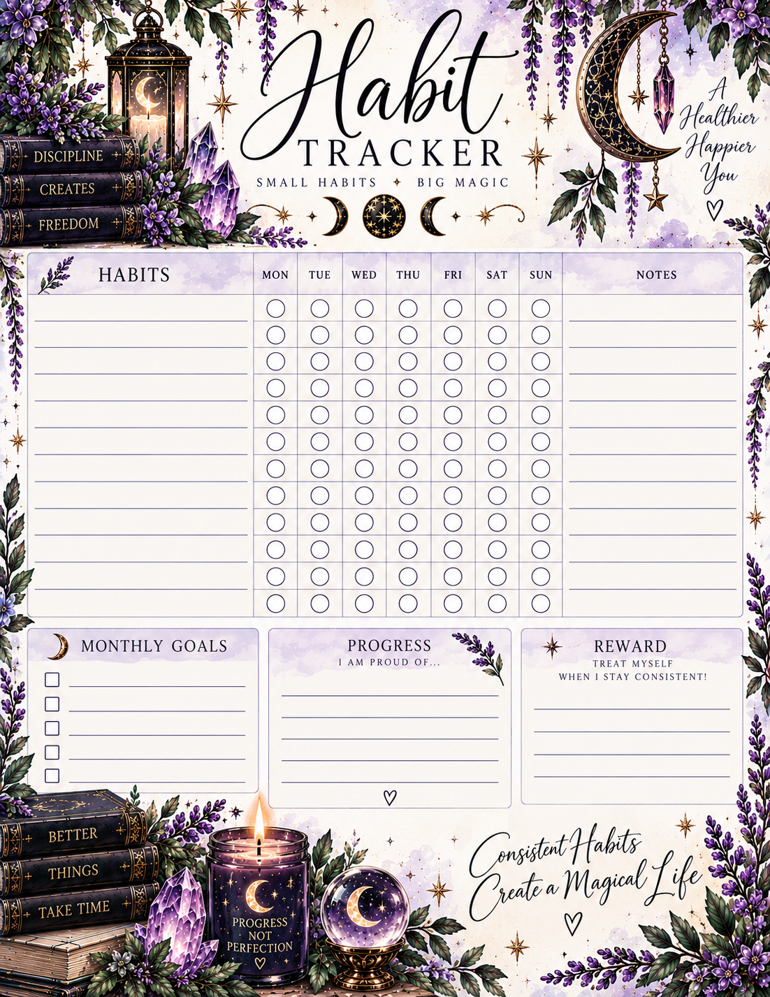 Magical Potions 9 disc Planner/Journal