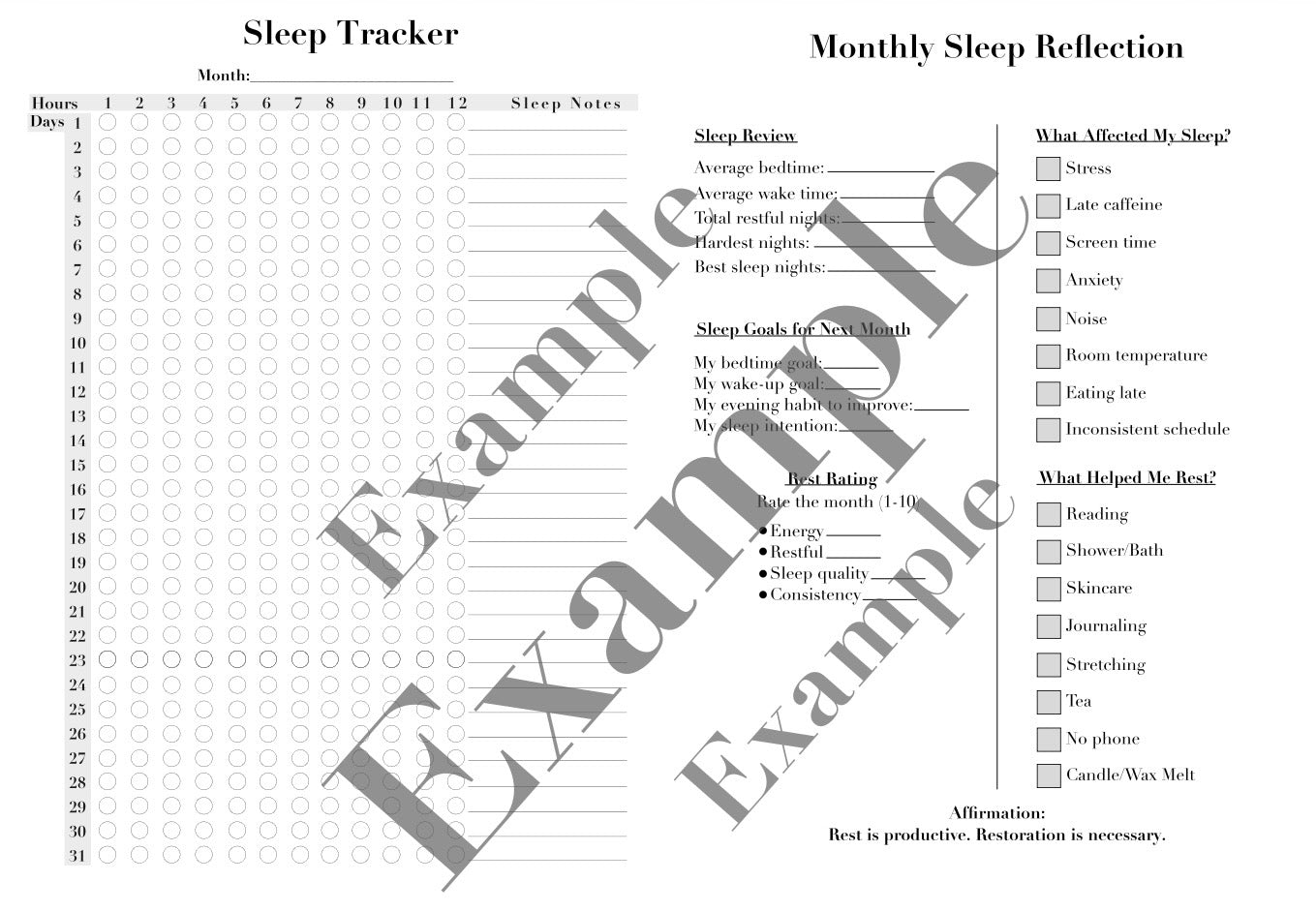 Habit Trackers