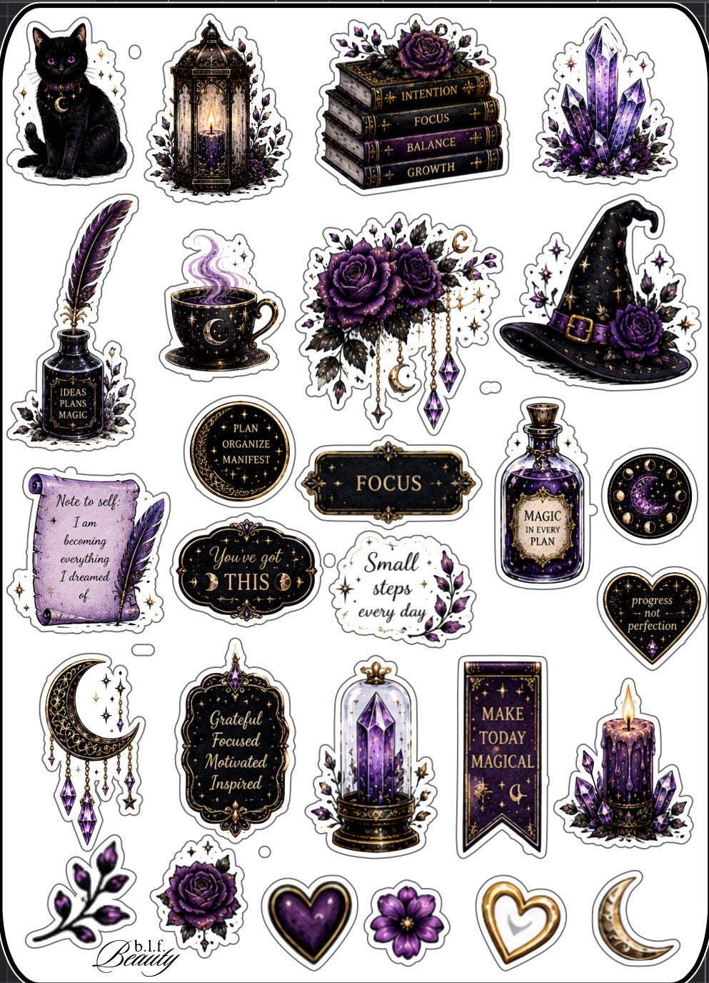 Mystical Intention 9-Disc Planner