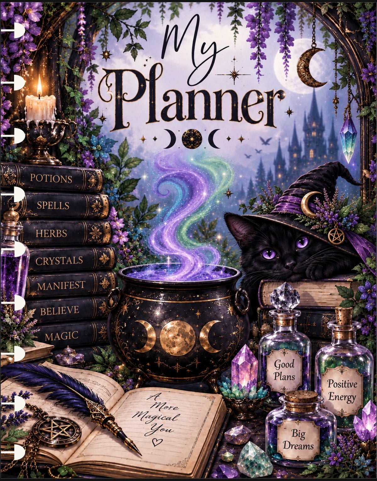 Magical Potions 9 disc Planner/Journal